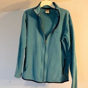 Patagonia Teal Full-Zip Fleece Jacket